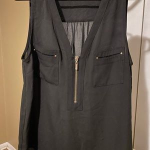 Guess sheer sleeveless blouse